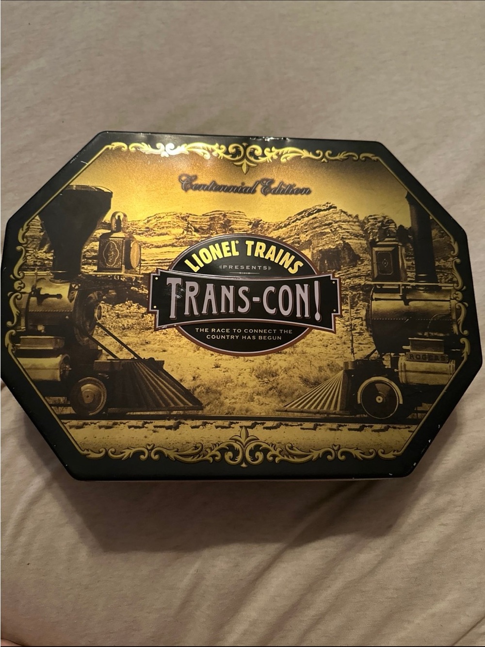 Lionel Trains Centennial Edition Trans-Con Tin